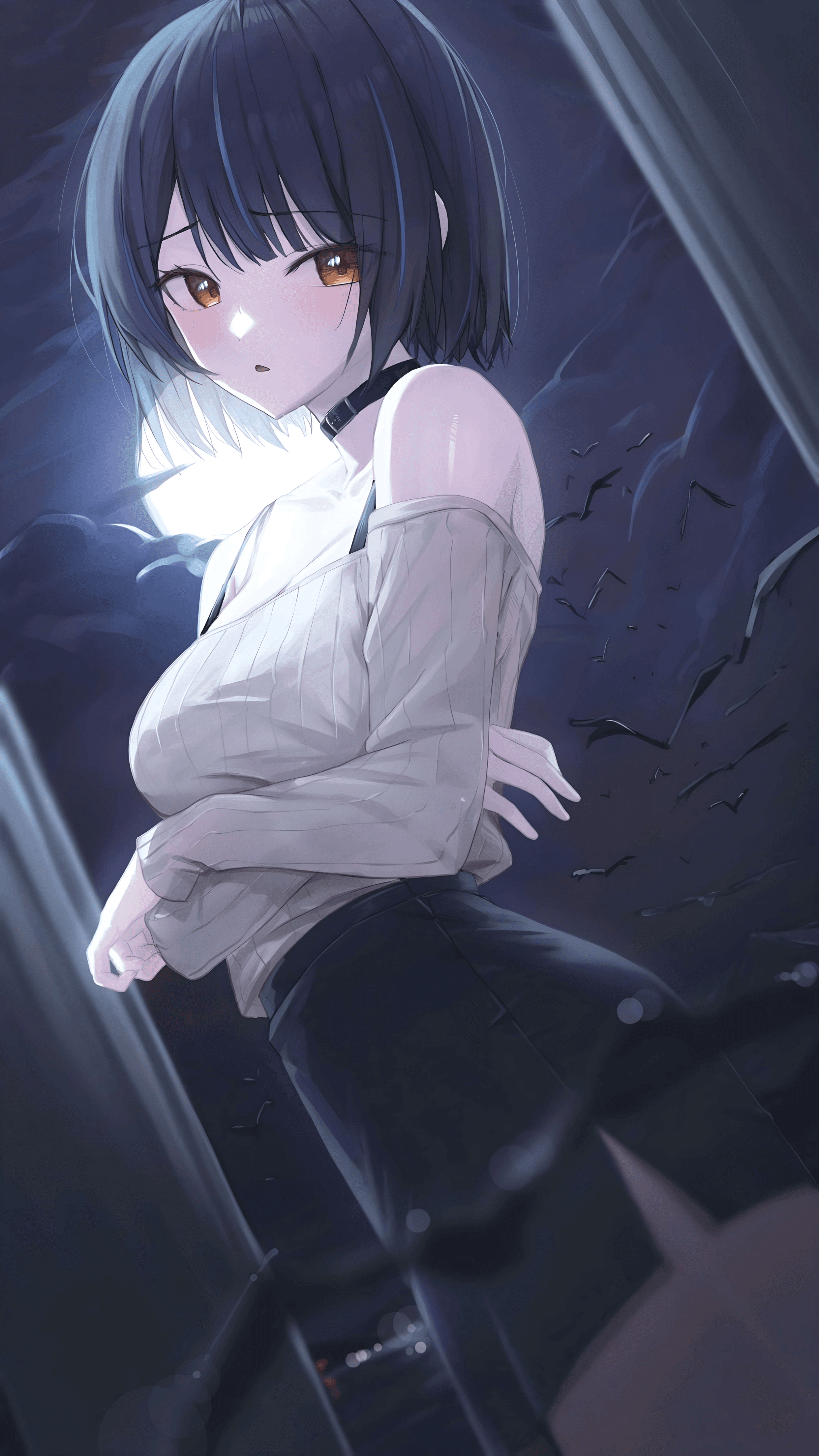 Waifu art by wh0_oo